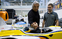 Flavio Briatore e Fernando Alonso