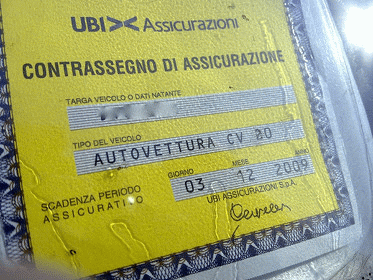 furto auto assicurazione