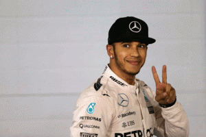 Record della pista per Hamilton. Ferrari in 3.a fila