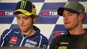 Vince Crutchlow ma è Valentino show. Cade Marquez